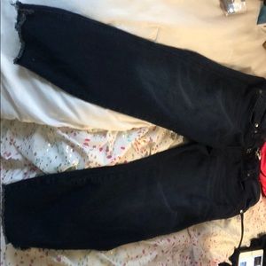 High Rise Skinny Capris